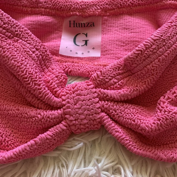 NWT Hunza g Ruby bikini set in pink - Picture 6 of 8